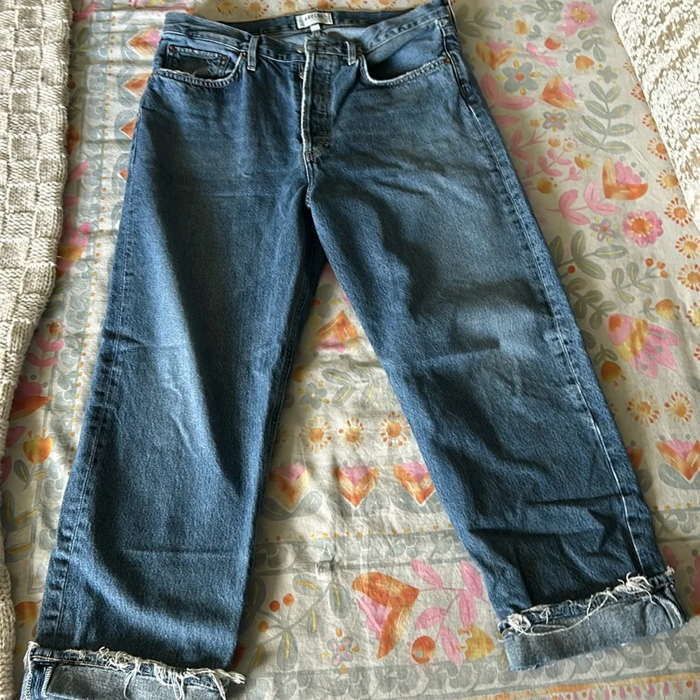 Agolde 90’s crop. - Picture 2 of 5